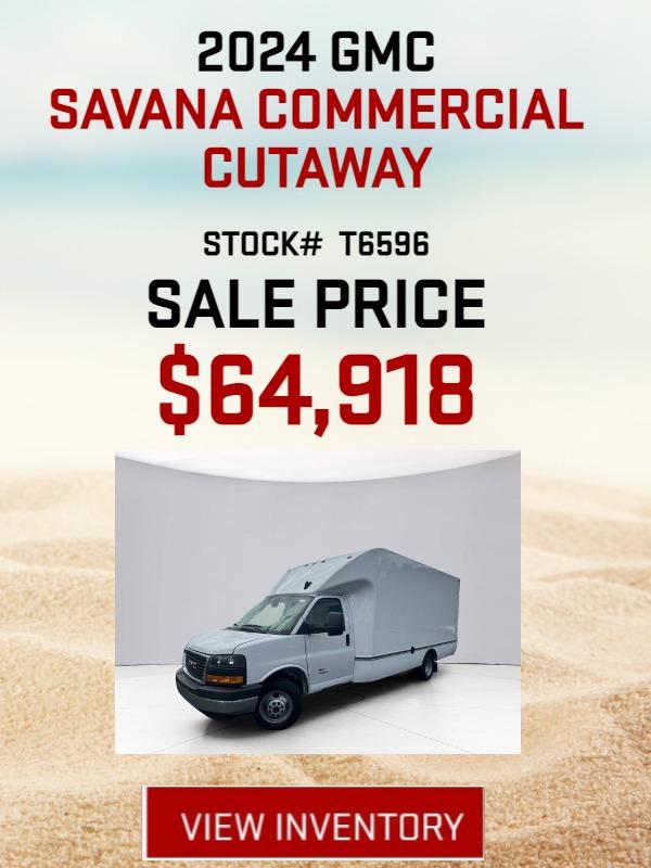 2024 GMC Savana Commercial Cutaway