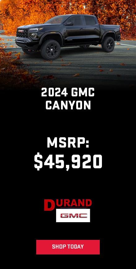 2024 GMC Canyon