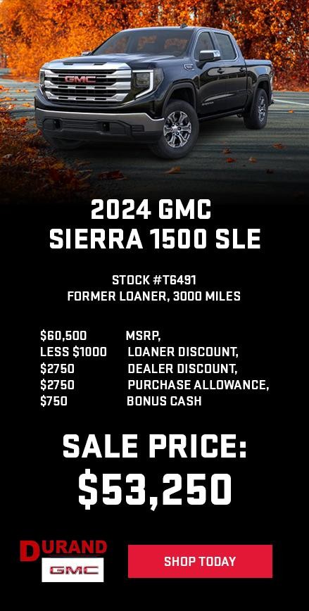 2024 GMC1500 Sierra SLE