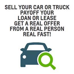 GET A REAL OFFER - FROM A REAL PERSON - REAL FAST. SELL YOUR CAR LOCALLY!