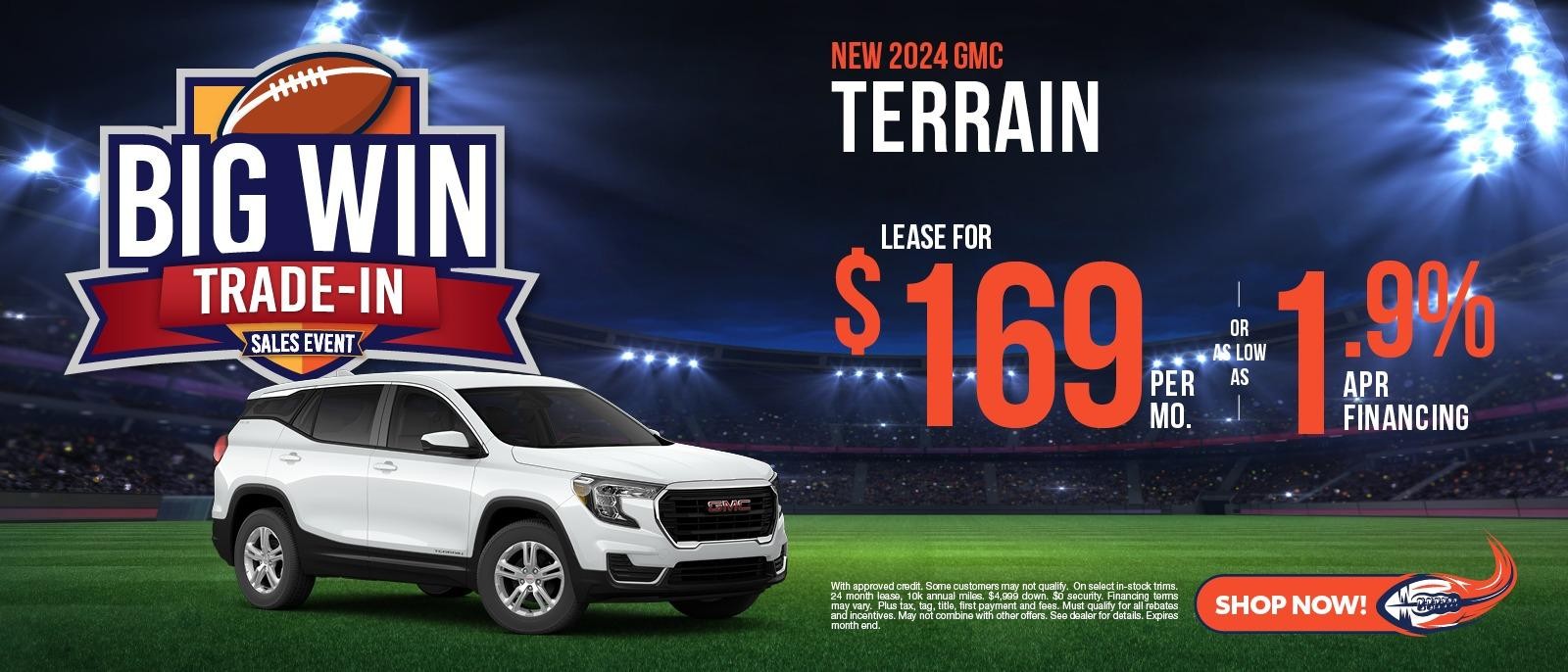 Lease for $169 per mo. OR as low as 1.9% APR Financing