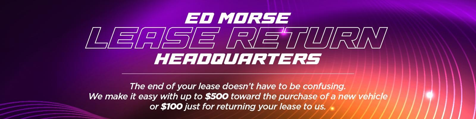 ED Morse Lease Return Headquaters 