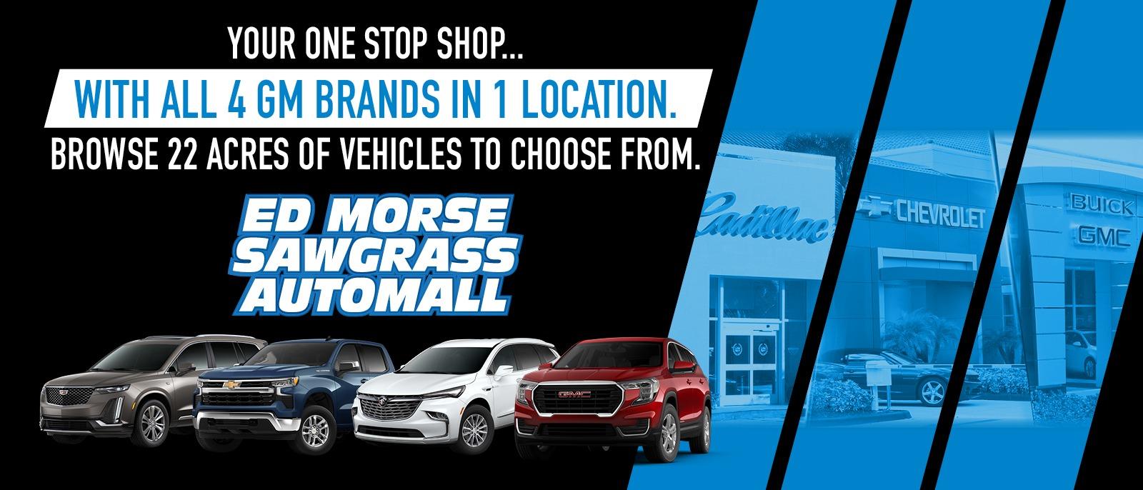 Your One Stop Shop With All GM Brands In One Location