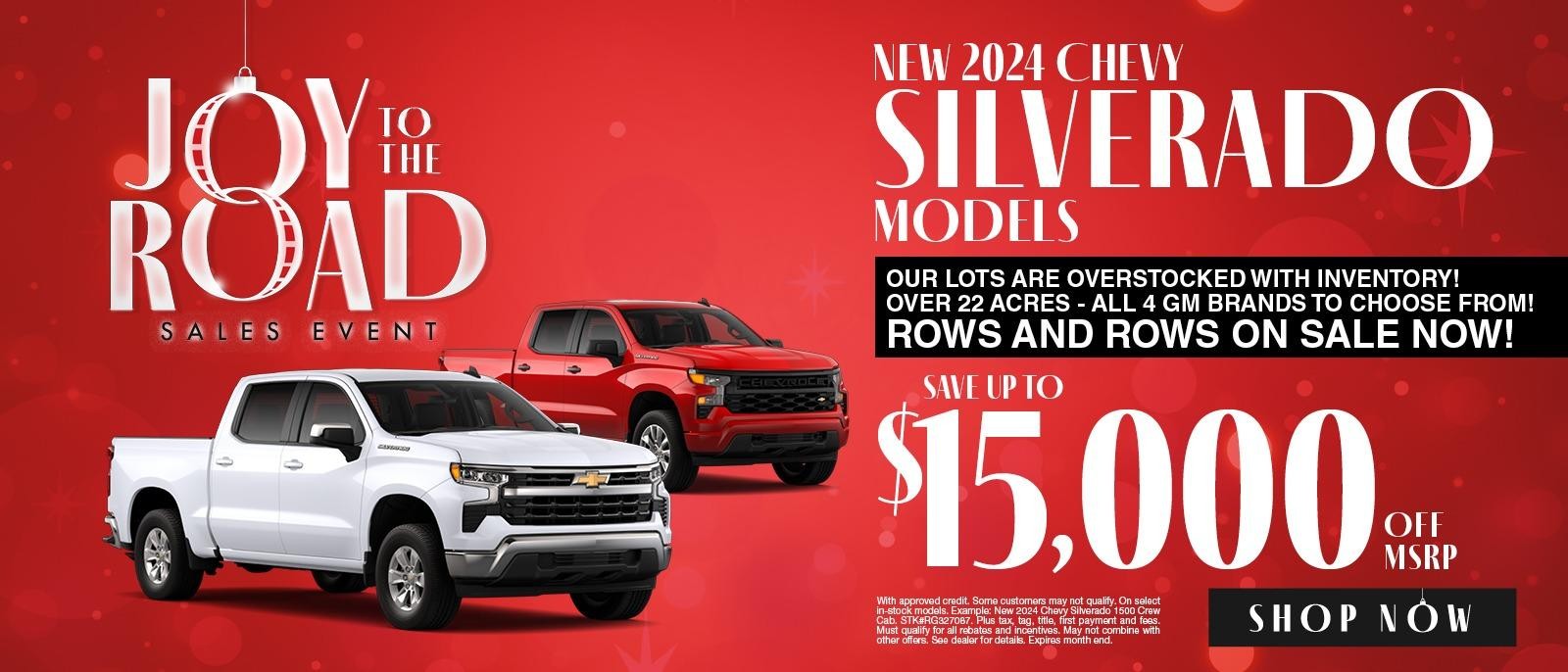 Save Up To $1500 Off MSRP