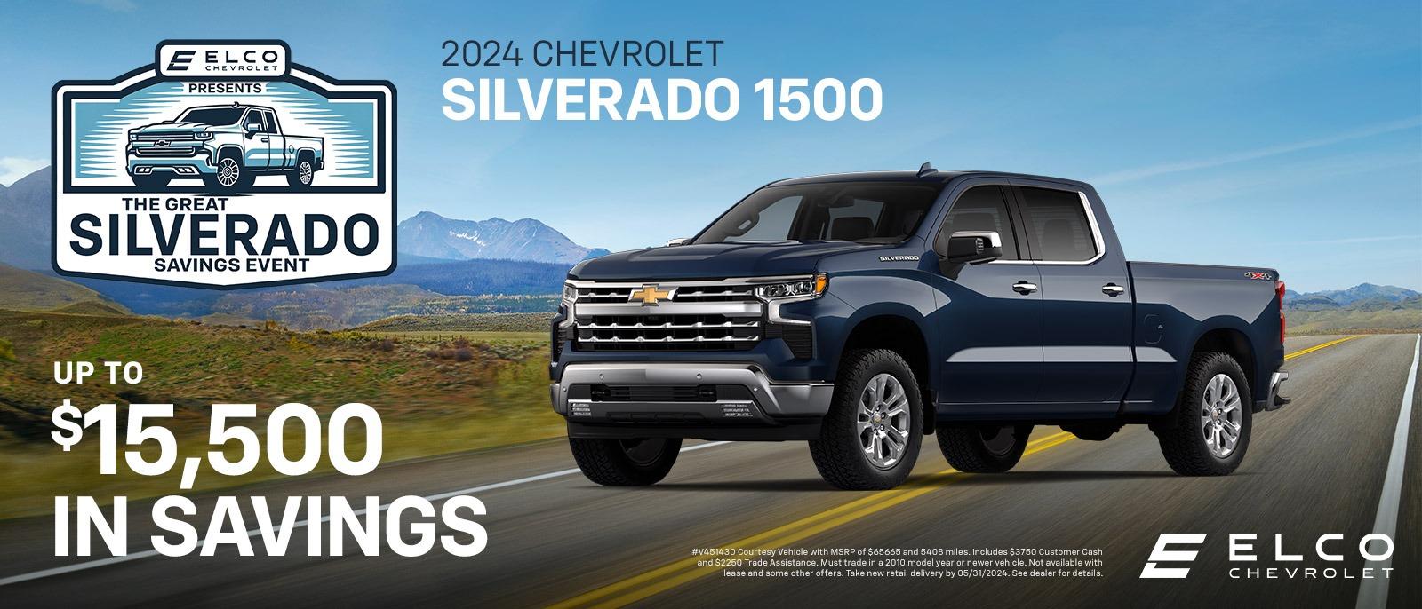2024 Chevrolet Silverado 1500 Savings | Ballwin, MO