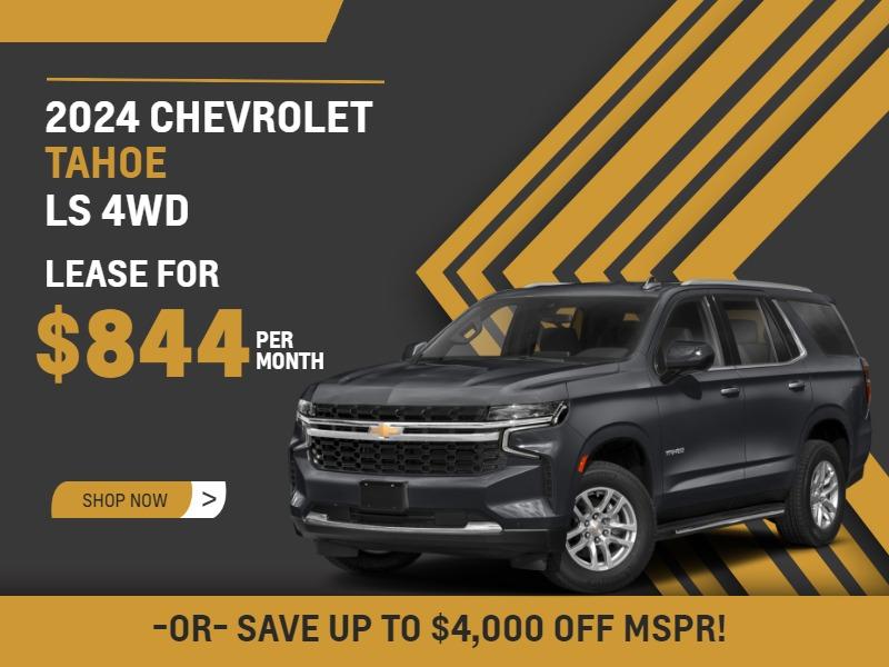 2024 Chevy Tahoe Offer