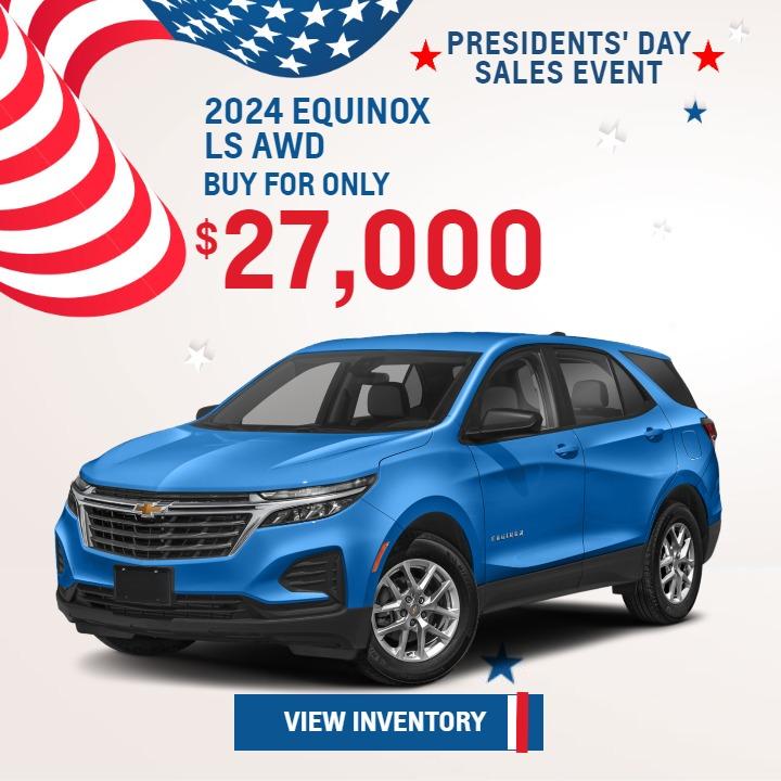 2024 Equinox Purchase Offer