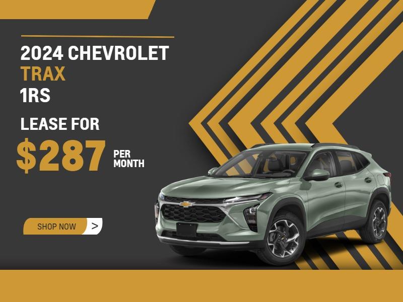 2024 Chevy Trax Lease Offer