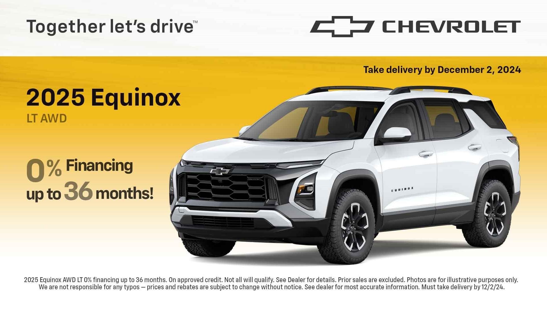 2025 Chevy Equinox AWD LT 