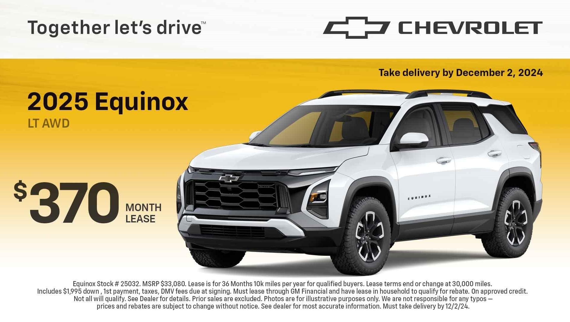 2025 Chevy Equinox AWD LT