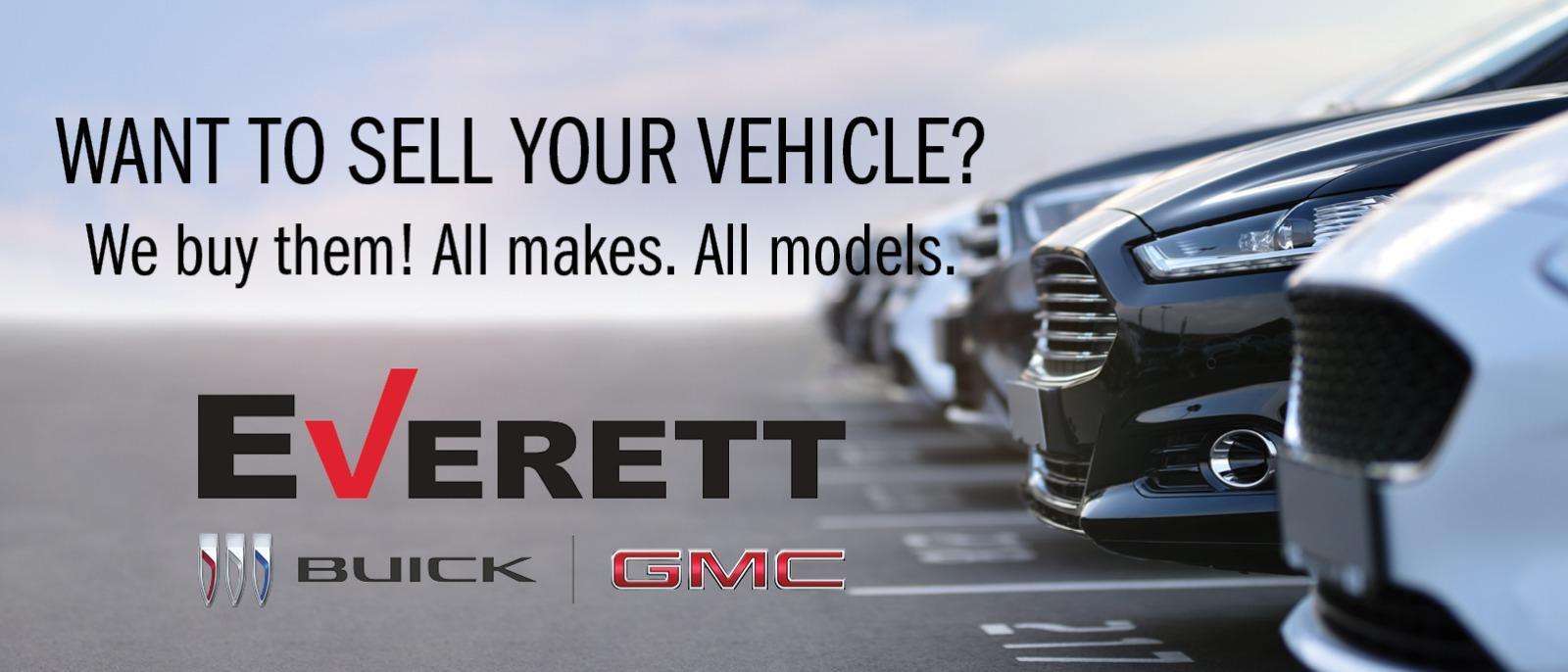 Sell your Car at Everett Buick GMC Near Conway