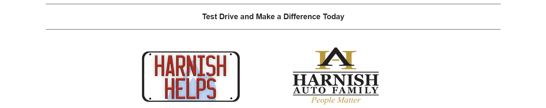 Test Drive and Make a Difference Today