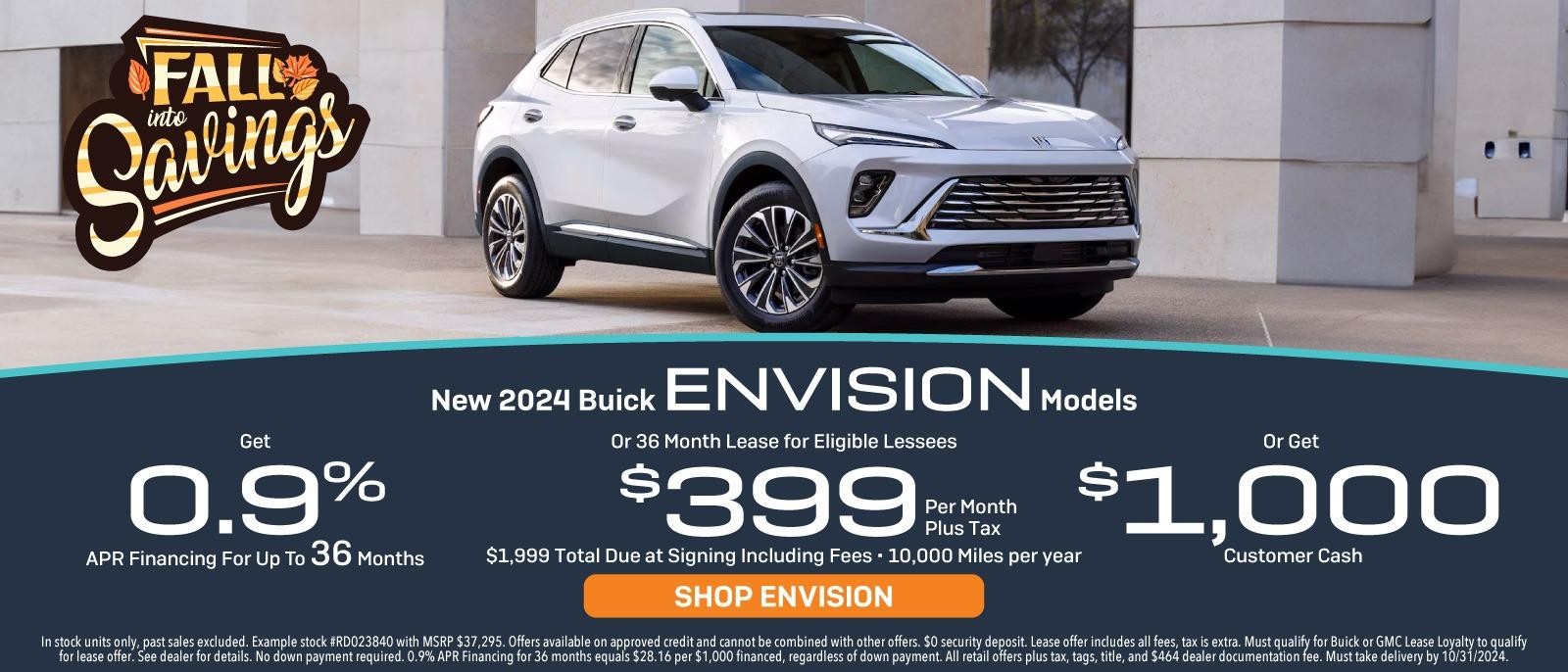 New 2024 Buick Envision Models