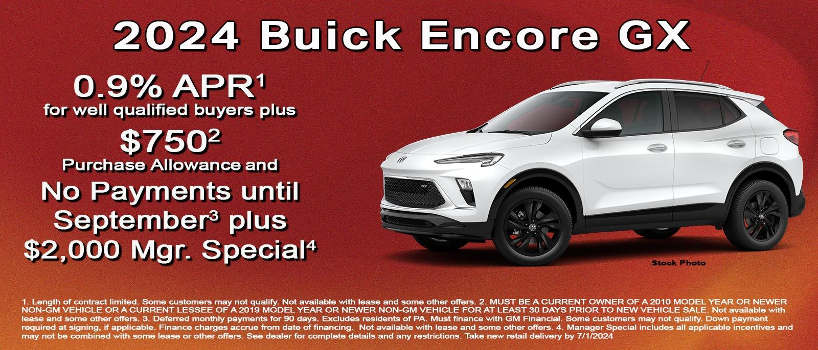 Great pricing on your new Buick Encore GX