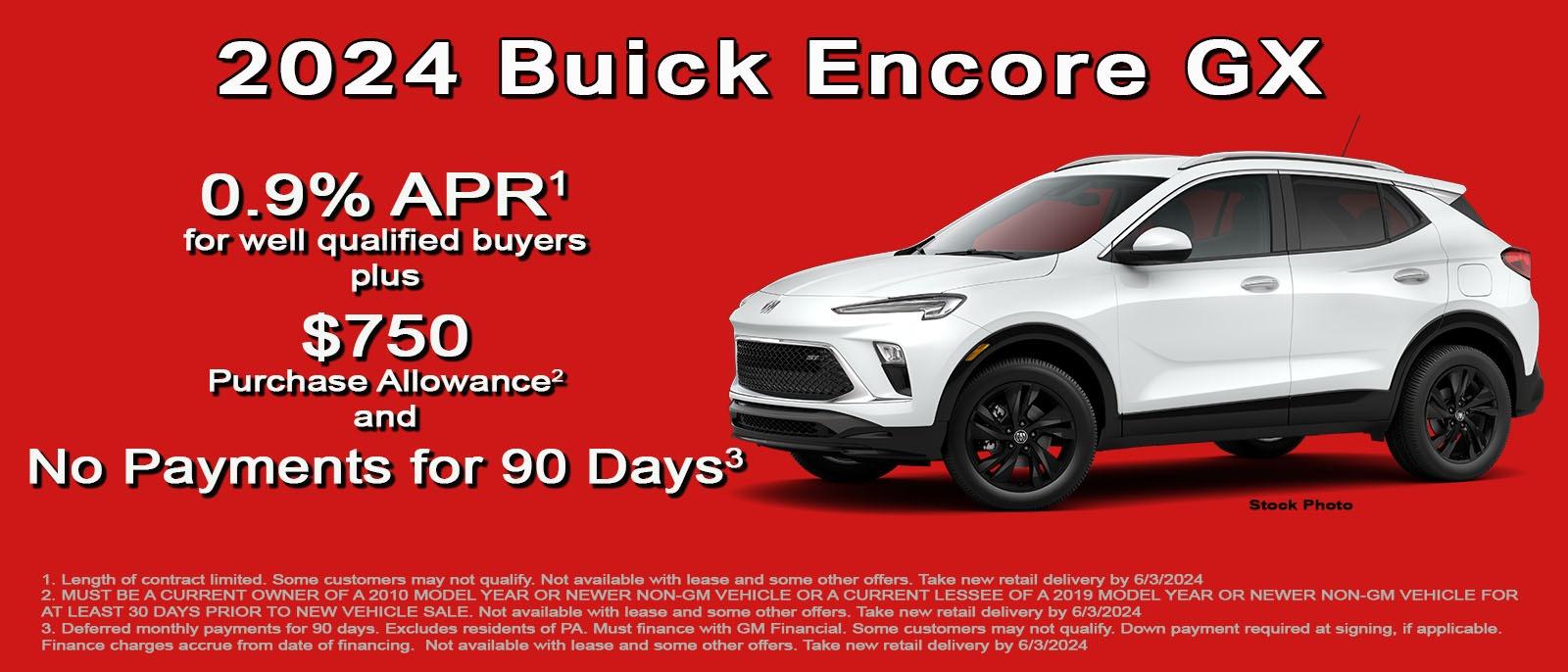 Save big on your new Buick GX