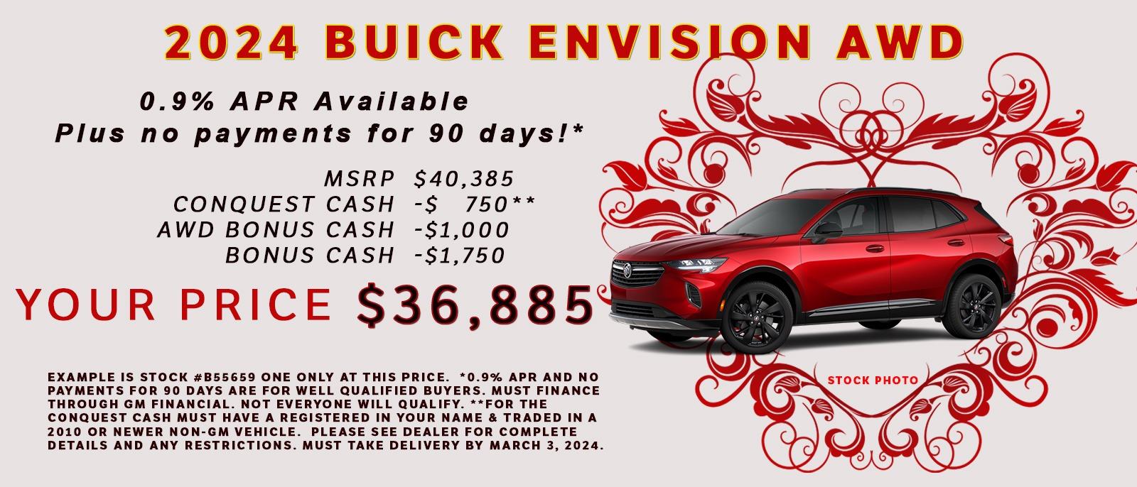 Get your new Buick Enclave for a low
