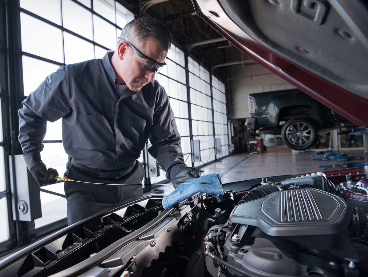 Buick GMC Conventional Oil Change