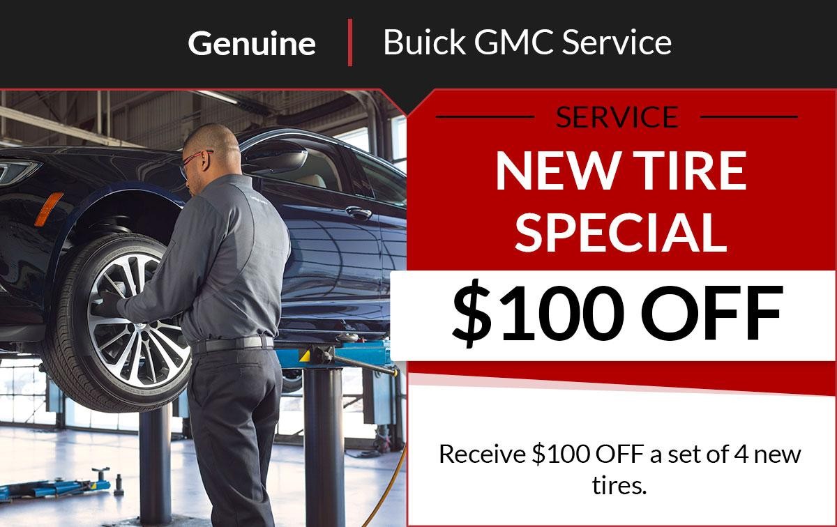 Buick GMC New Tire Special Coupon