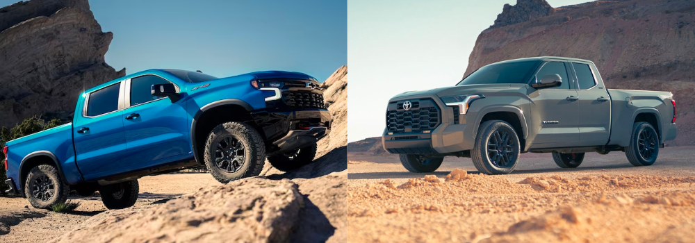 THE 2024 CHEVY SILVERADO VS THE 2024 TOYOTA TUNDRA