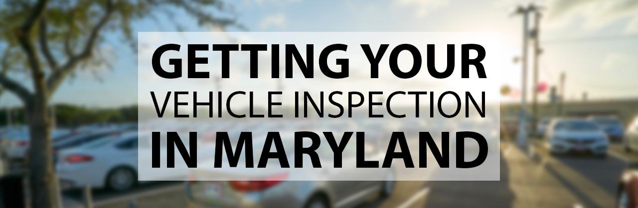 Maryland Vehicle Inspection Information