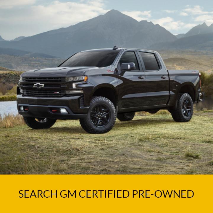 SEARCH GM CERTIFIED PREOWNED