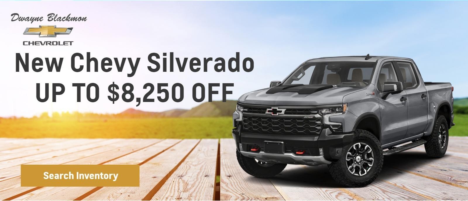 New Monthly Specials at Blackmon Chevrolet