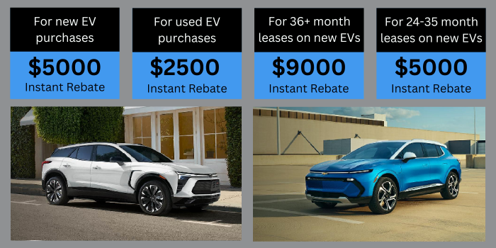 EV Instant Rebates