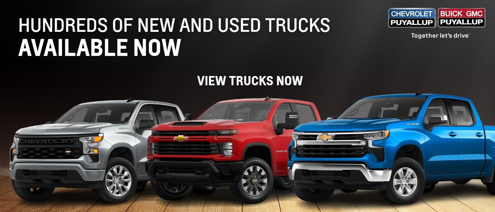 HUNDREDS OF NEW AND USED TRUCKS AVAILABLE NOW VIEW TRUCKS NOW