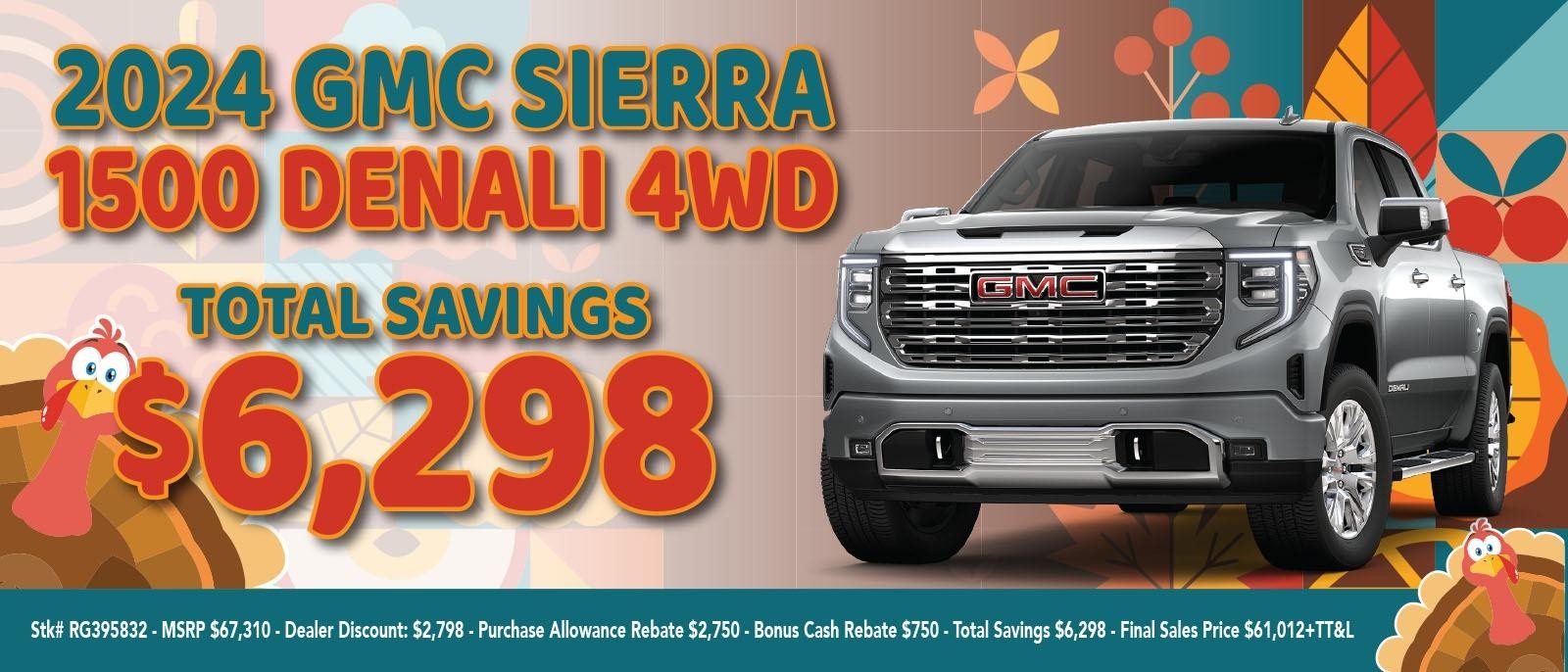 2024 SIERRA 1500 DENALI 4WD OFFERS AT BLAKE FULENWIDER IN EASTLAND, TX