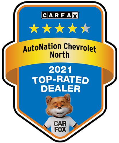 AutoNation Chevrolet North RECOGNIZED AS A CARFAX TOP-RATED DEALER