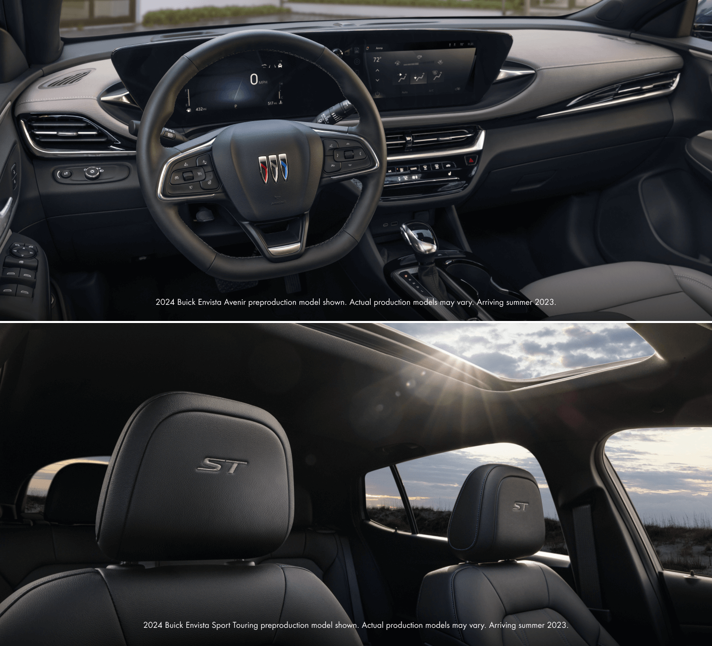 Explore the Elegant Buick Envista Interior