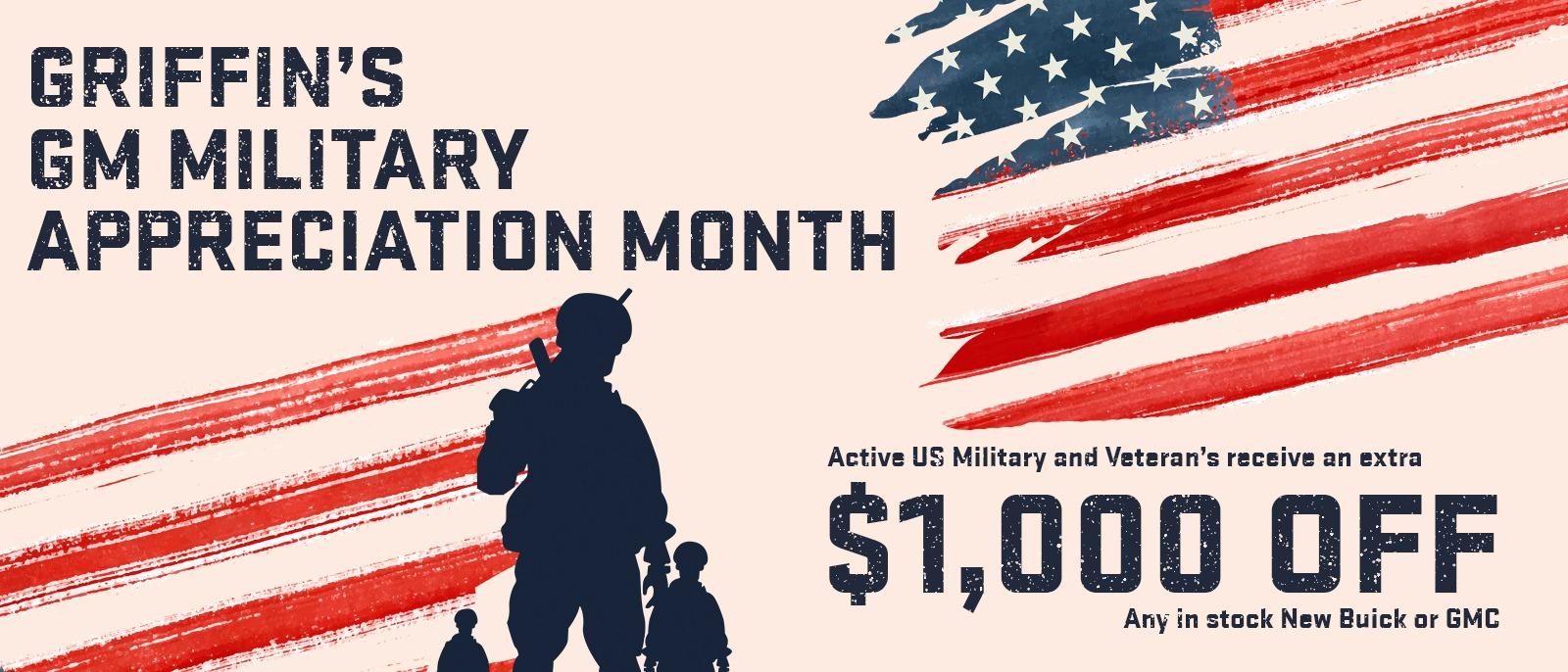 Military Appreciation month