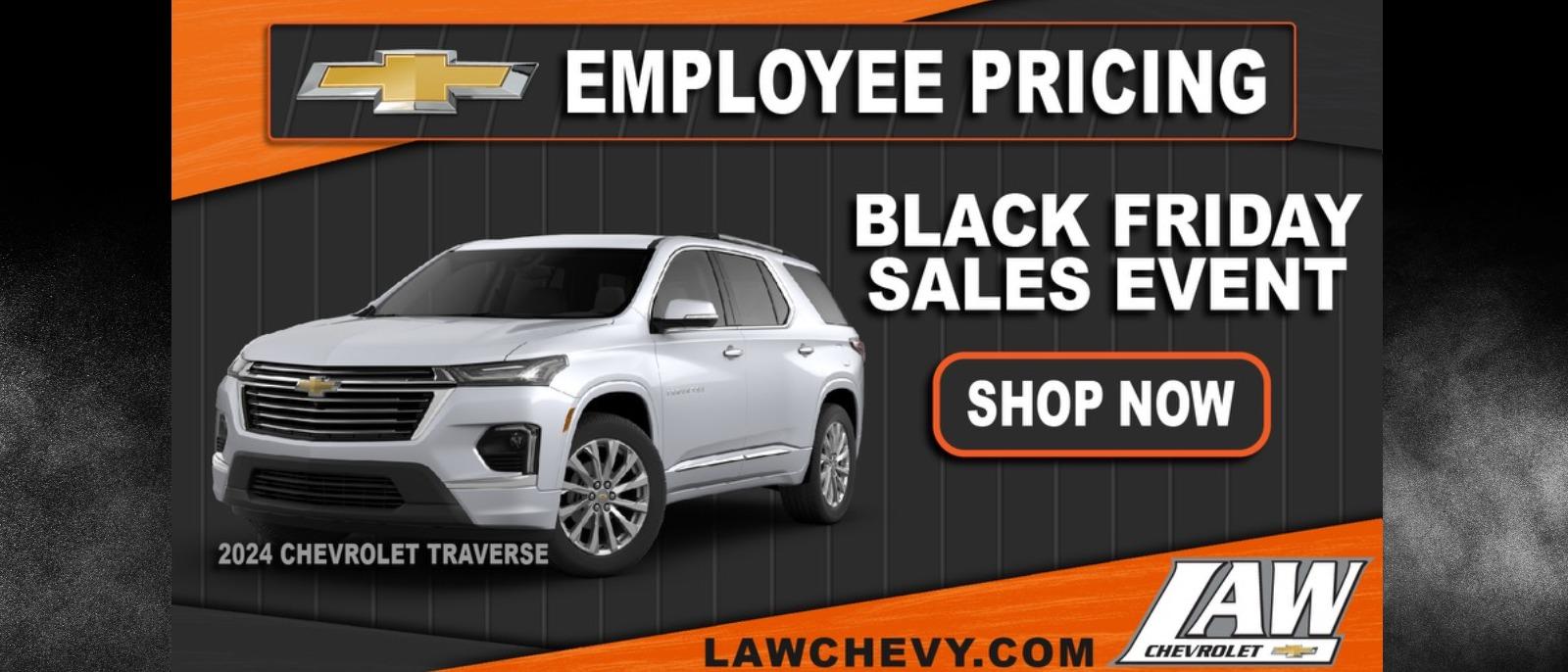 Black friday sales event
2024 Chevrolet Traverse