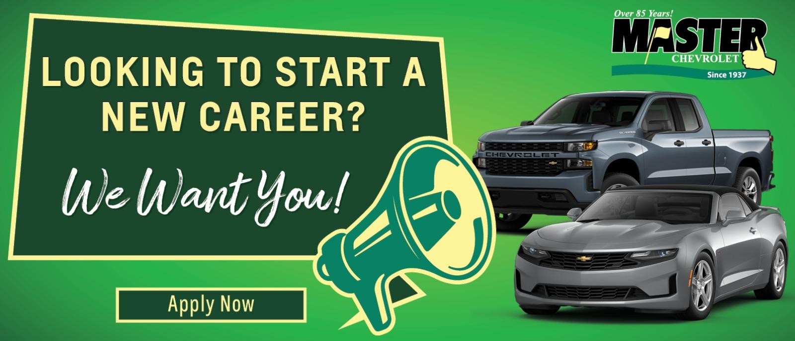 Master Chevrolet Hiring