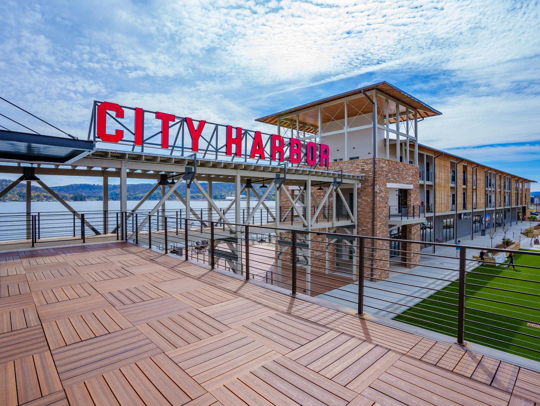 City Harbor on the lake is just minutes from Howard Bentley Buick GMC