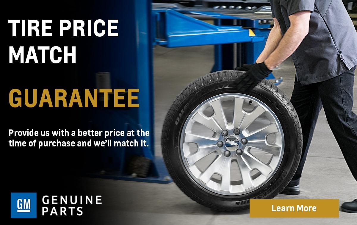 Tire Price Match GUARANTEE