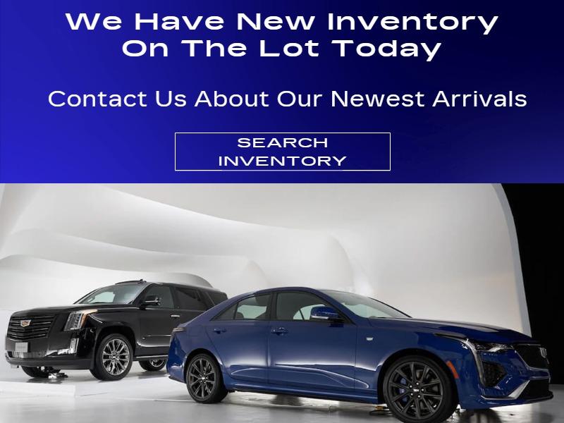 We Have New Inventory On The Lot Today Contact Us About Our Newest Arrivals