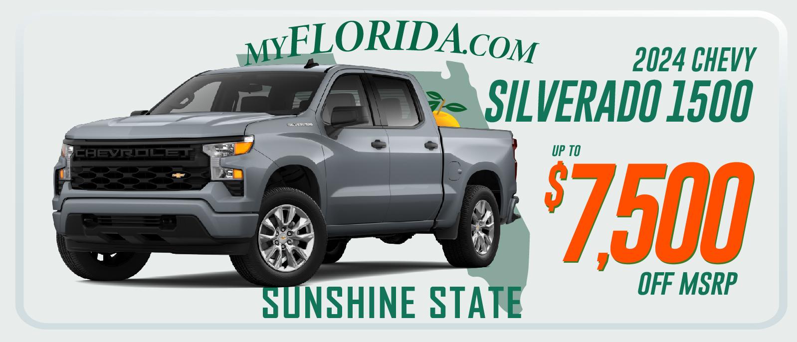 NEW Chevy Silverado 1500 - save up to $7500