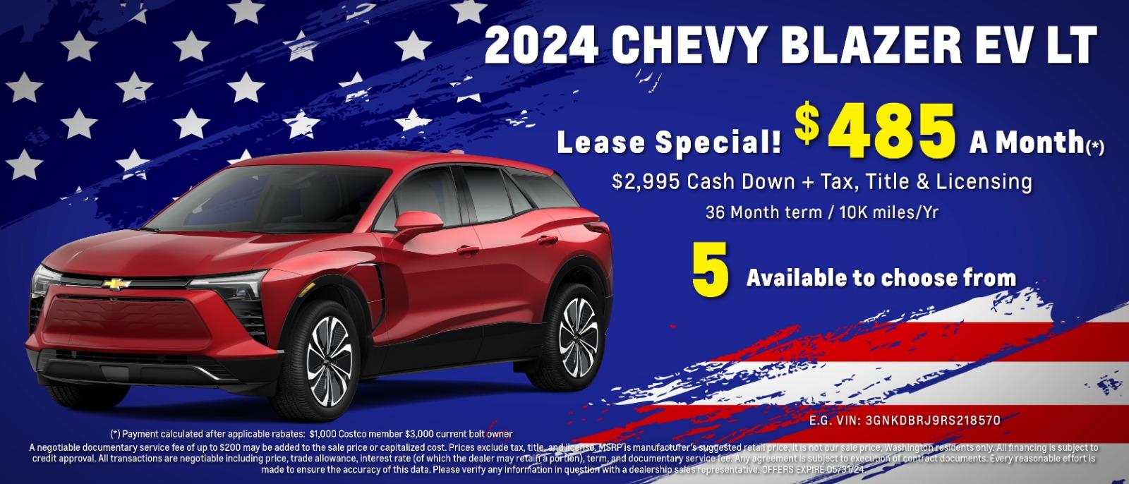 2024 Chevy Blazer EV LT