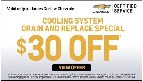 Cooling System Drain and Replace System $25 off.