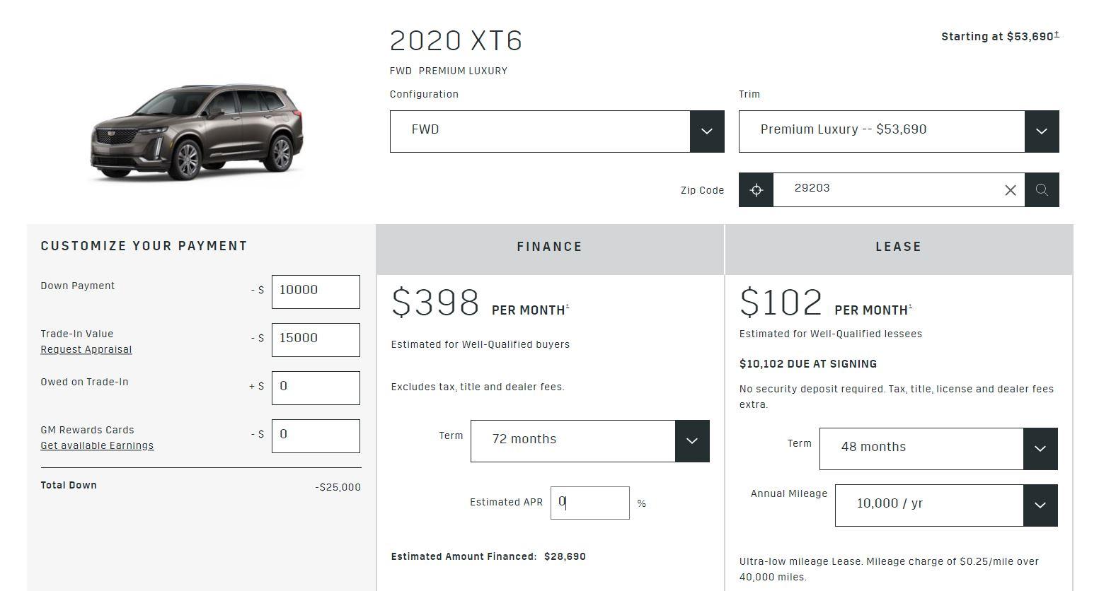 Auto Loan Financing, GM Leasing