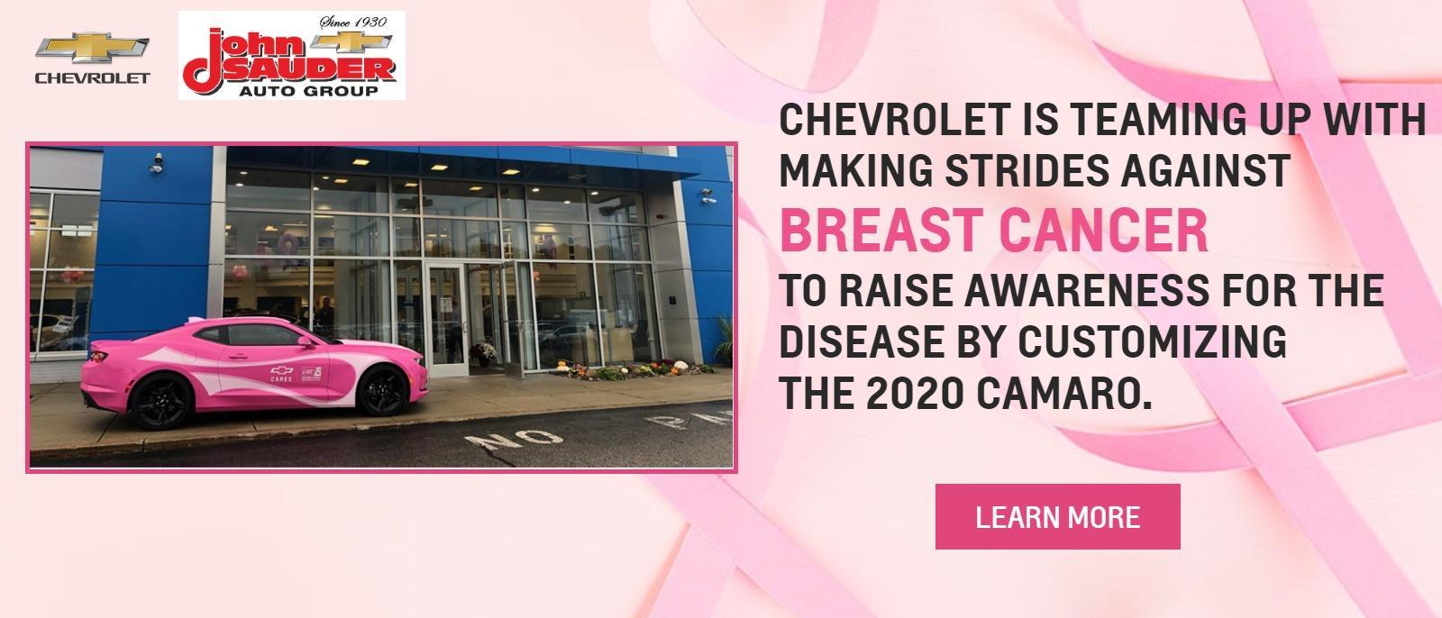 John Sauder Chevrolet of New Holland is a NEW HOLLAND Chevrolet dealer and  a new car and used car NEW HOLLAND PA Chevrolet dealership -  Breast-Cancer-Awareness-Month