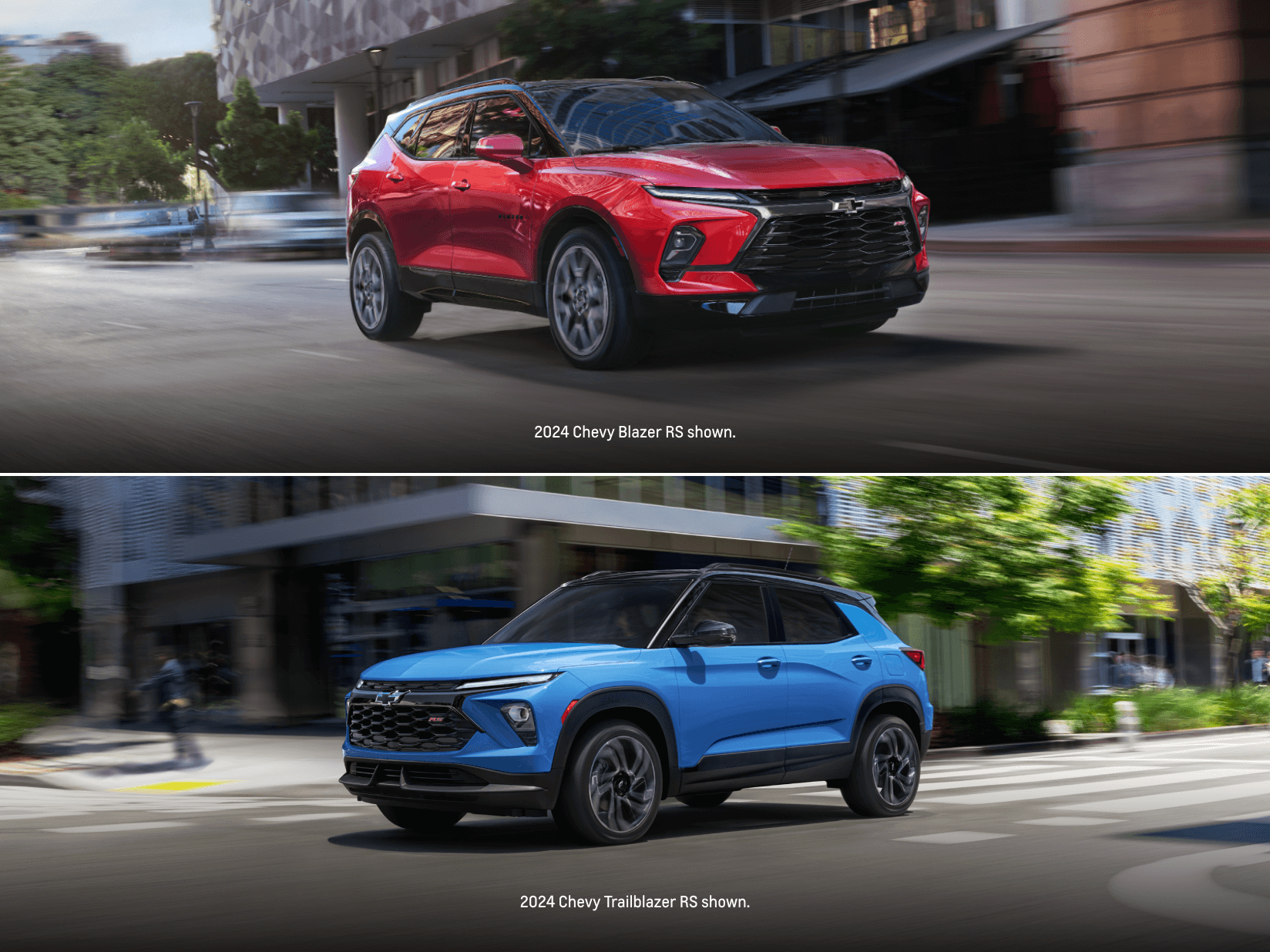 2024 Chevy Blazer vs. Trailblazer Comparison