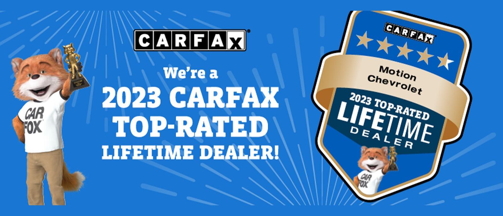2023 CAFAX TOP-RATED DEALER