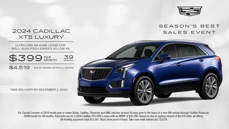 XT5 Lease Offer