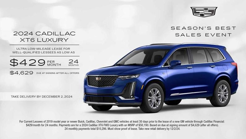 XT6 Lease Offer