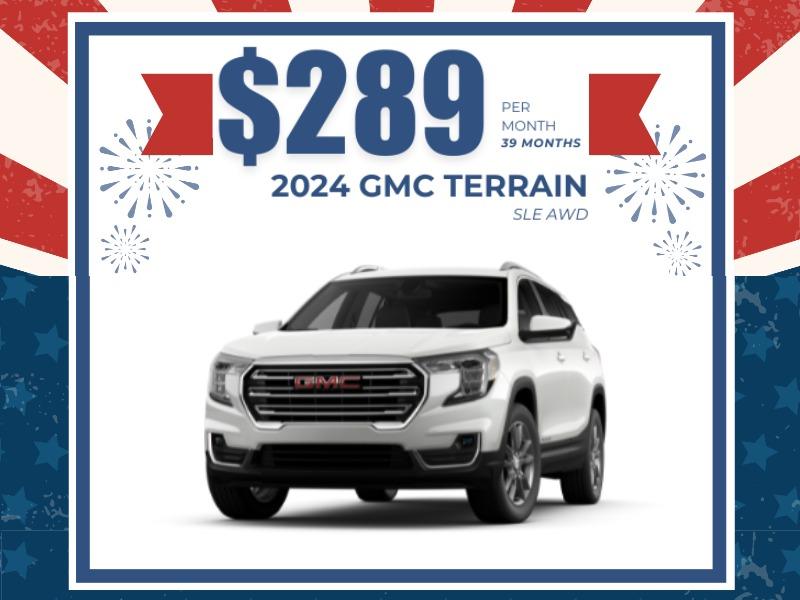 2024 TERRAIN $289 PER MONTH FOR 3 MONTHS AT KING O'ROURKE BUICK GMC IN SMITHTOWN, NY