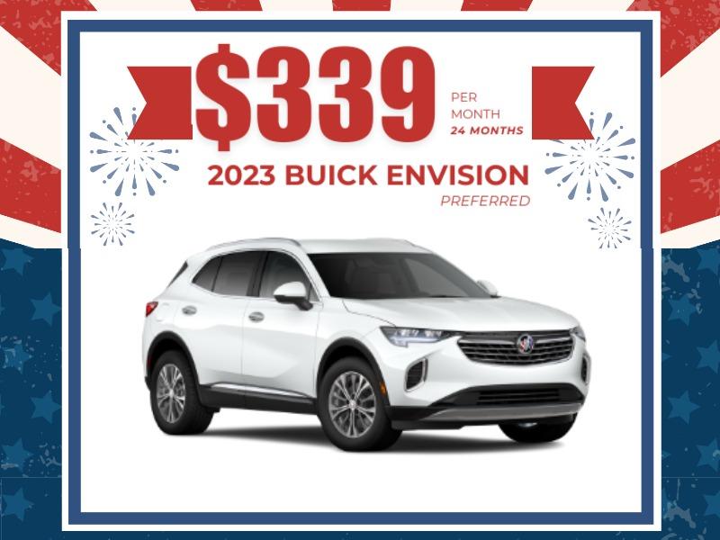 2023 ENVISION $339 PER MONTH FOR 24 MONTHS AT KING O'ROURKE BUICK GMC IN SMITHTOWN, NY