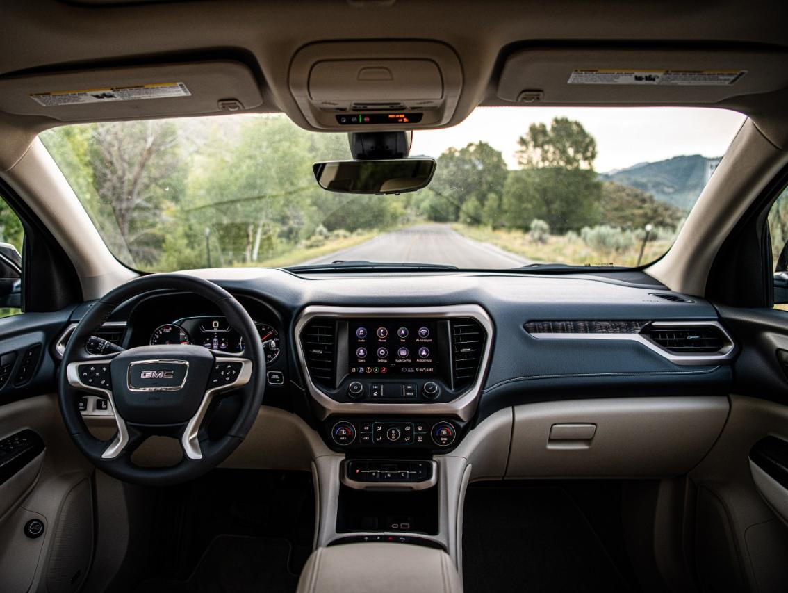 The 2020 GMC Acadia at Larry Clark Chevrolet in Amory, MS