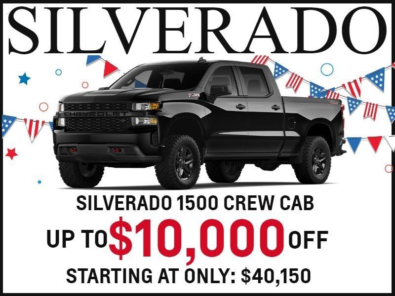 Silverado Crew Cab - April Offer